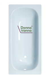 Ванна стальная ВИЗ Donna Vanna 150x70 летний небесный, с опорной подставкой, DV-51920 в Владимире 1
