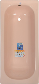 Ванна стальная ВИЗ Donna Vanna 150x70 розовый коралл, с опорной подставкой, DV-51942 в Владимире 0